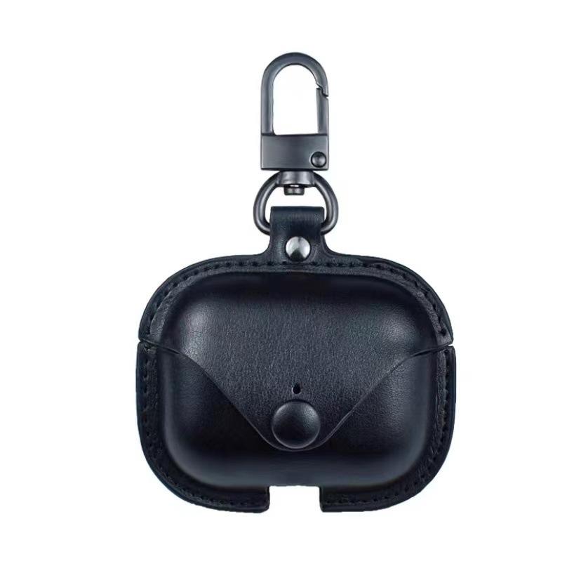 Ретро коричневый нишевый кожаный защитный чехол для AirPods 1-го поколения Pro1 чехол для наушников беспроводной Bluetooth мягкий 1-го поколения Pro1