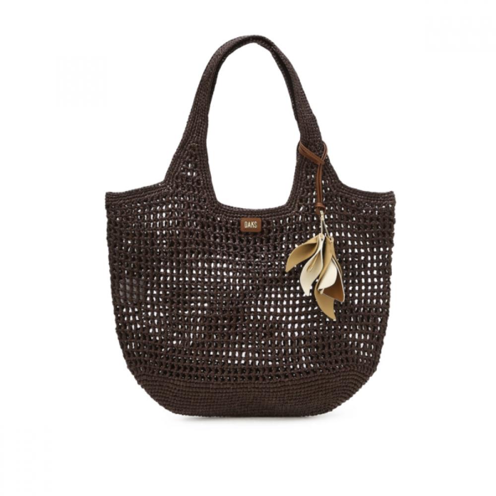 Daks Brown Lapia Twist Mesh ShouLder Bag L Dcba5f590w3