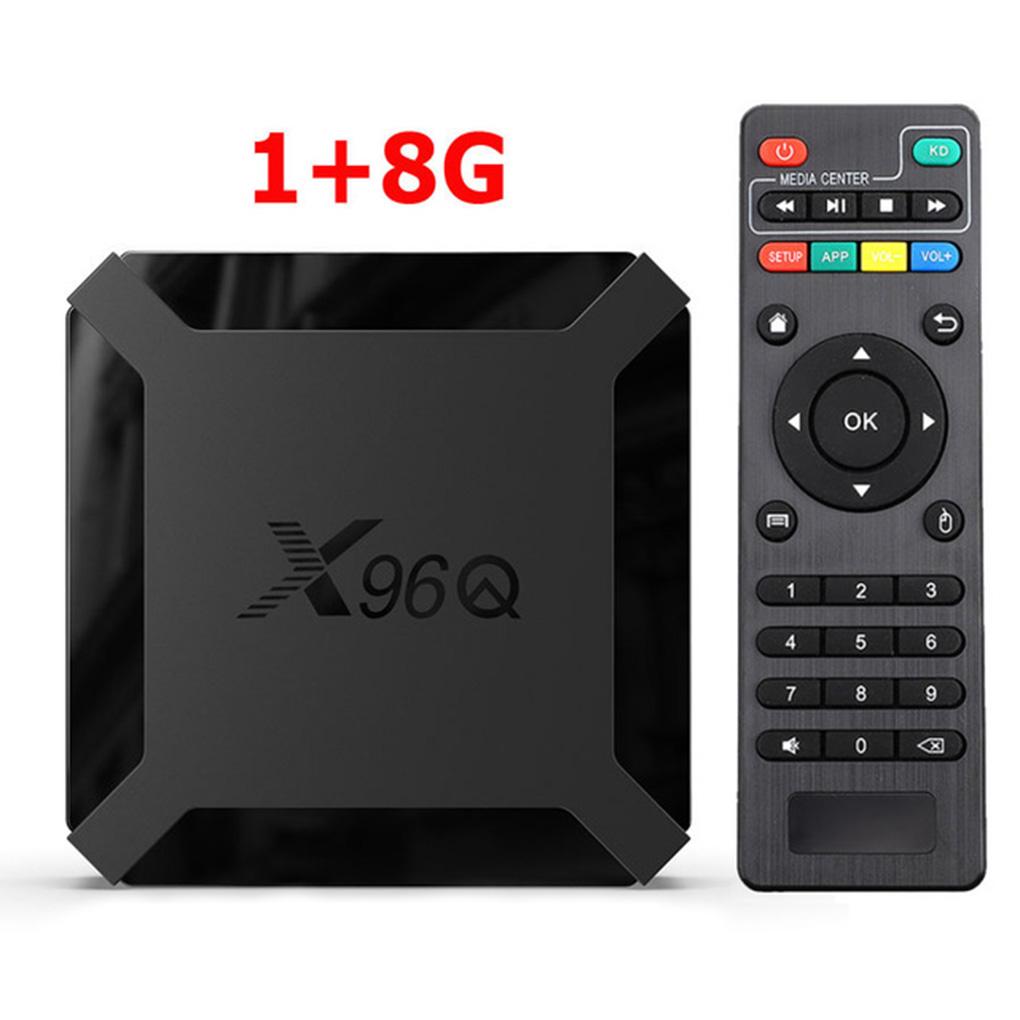 X96Q 4K Смарт-замена для Android 10.0 Четырехъядерный 2,4 ГГц Wi-Fi Тонкий Top Box 8 ГБ 16 ГБ