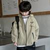 Boy Handsome Overalls Coat Spring and Autumn 2025 Children's Fashion Casual Windbreaker