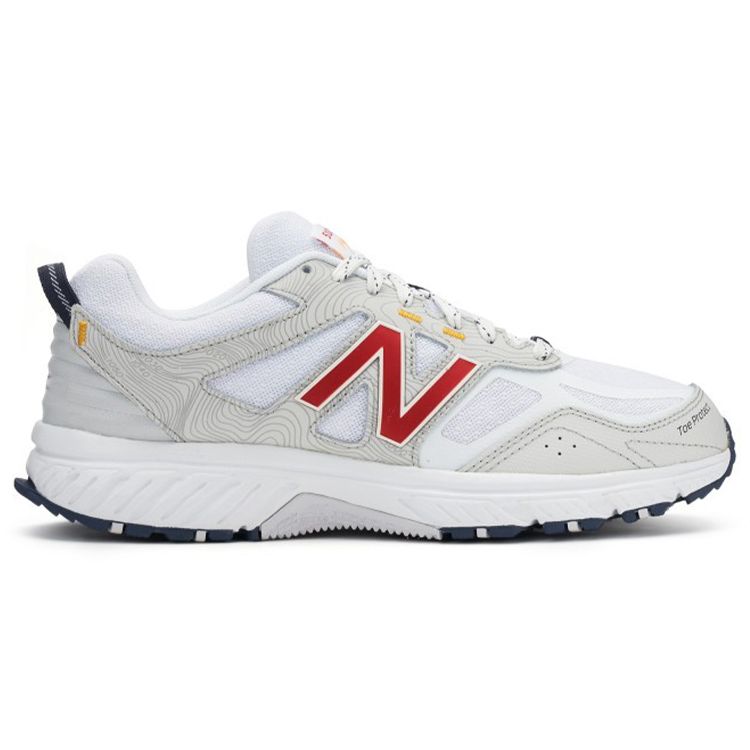 New Balance 510v4 Бело-красные кроссовки унисекс кремовые MT510WR4