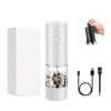 Electric Grinder Multifunction Pepper Seasonings Spices Grain Mill Salt Shaker Bean Grinder Adjustable Coarseness Kitchen Tool