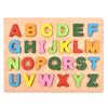 Oz Toy Wooden Alphabet 3D Puzzle Set, Korean Popular Puzzles
