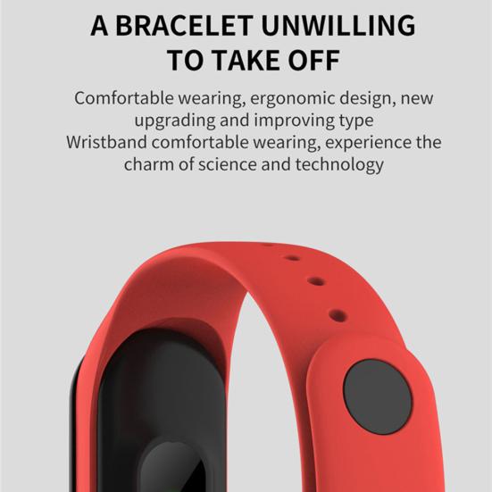 M3 Plus HR Монитор артериального давления Пульсометр Фитнес-трекер Умный браслет