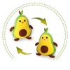 Двусторонняя плюшевая игрушка-авокадо, мягкая кукла-подушка в виде фрукта для девочки, подарки на день рождения, Рождество