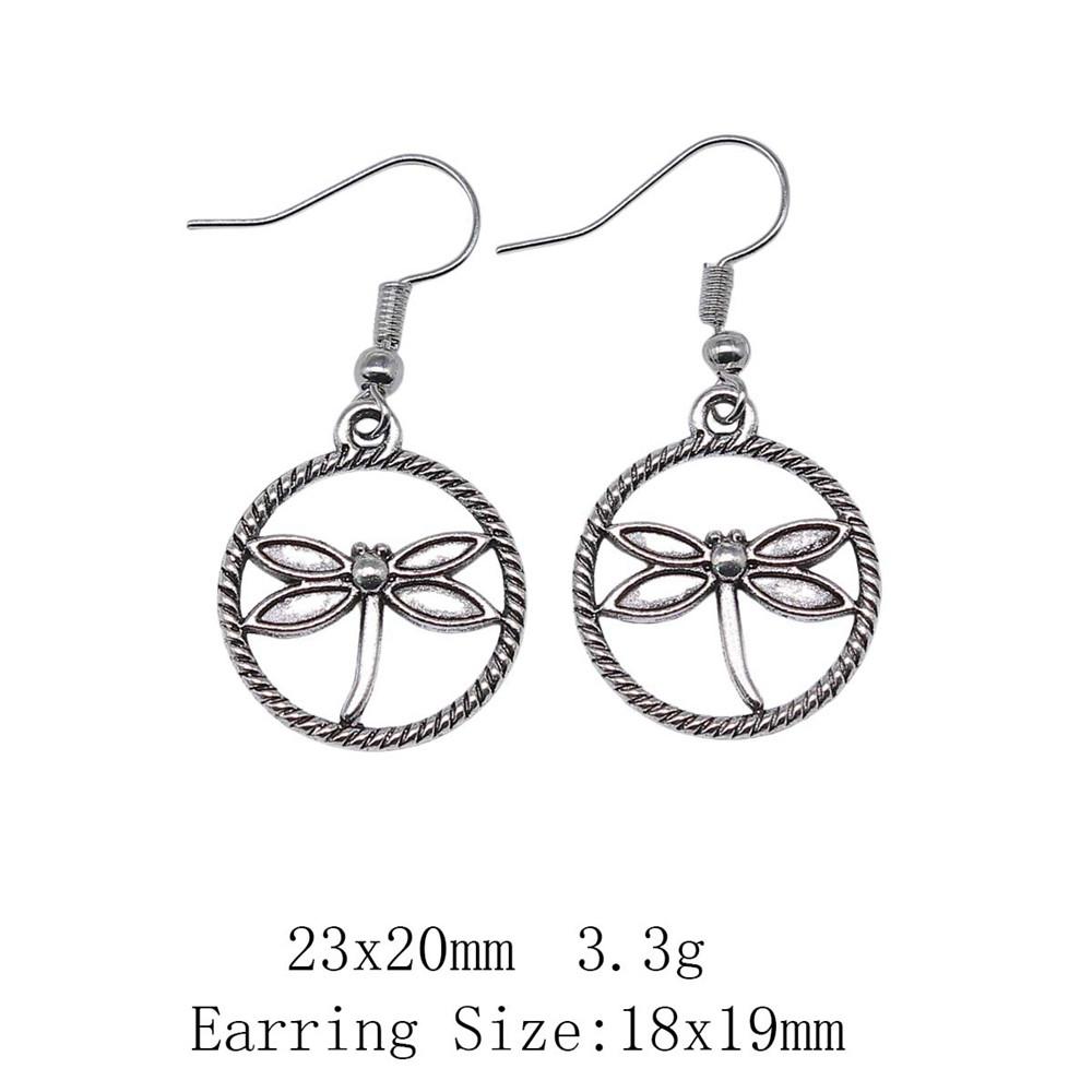 Выпускные серьги Ювелирные изделия Стрекоза Бабочка Серьги-подвески и висячие серьги Сувенирные серьги в стиле бохо