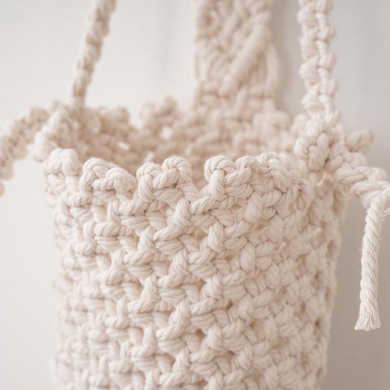 1 шт. сетка для растений, мешок, кашпо, сделай сам, ручное плетение, бохо, макраме, домашний декор, настенное украшение