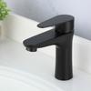 OEING Black Stainless Steel Bathroom Faucet