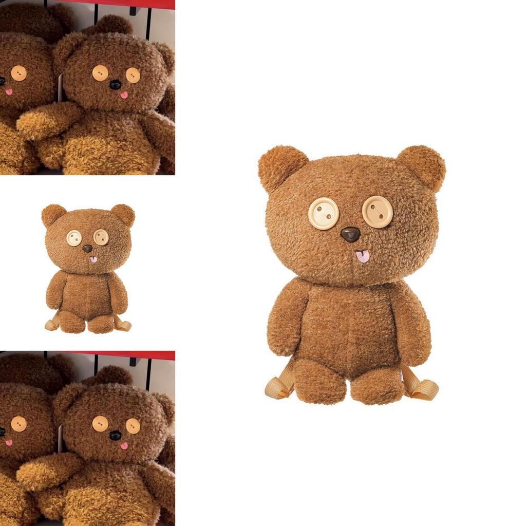 Плюшевый Рюкзак с Мультяшным Мишкой Тимом от Universal Studios с Отделением для Хранения для Повседневного Использования и Идеи для Подарков