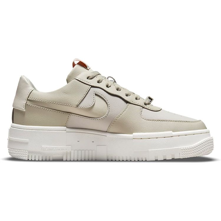 Nike Кроссовки женские Air Force 1 Pixel Light Stone Cream Summit-White Pale-Coral CK6649-104