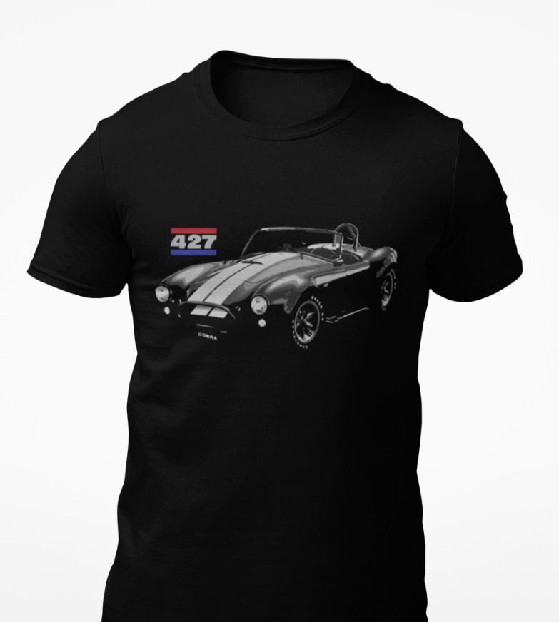 Унисекс футболка с коротким рукавом Shelby Cobra 427 Muscle Car