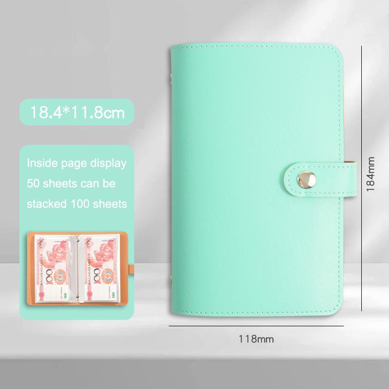 100 Конвертов Челлендж по Экономии Денег Пара Экономит Деньги Блокнот для Сбережений Папка для Сбережений Многоразовая Книга Челленджей по Экономии Бюджета