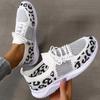 Модная женская обувь 2024 года Кроссовки Обувь на платформе Кроссовки на плоской подошве Женские дышащие женские кроссовки Обувь на шнуровке Женщина Mujer
