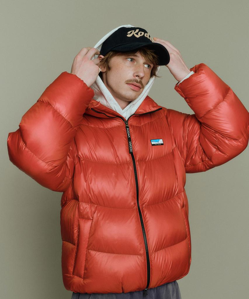 KODAK Colorama Goose Down Jacket Orange