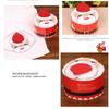 New Santa Claus Christmas Cake Towel Microfiber Fabric High Absorbency Guest Towels Compact Cute Xmas Gift Towel Gift