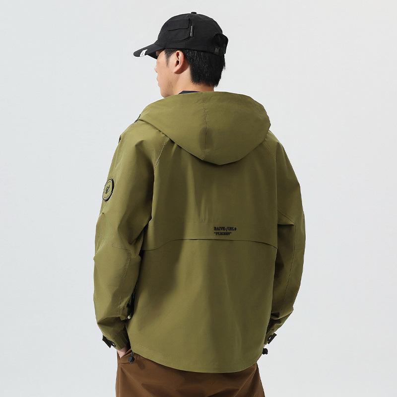 Ветрозащитная и водонепроницаемая куртка American Hooded Tooling Jacket Мужская и женская куртка для альпинизма на открытом воздухе