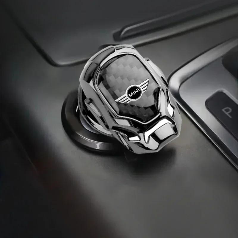 2025 For BMW MINI Car One-Click Start Button Cover Decoration Sticker Protection Cover For MINI Cooper F54 F55 F56 R56 R60 Roads