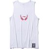 Li Ning Wade Series Logo Print Round Neck Comfortable Breathable Versatile Sleeveless Vest Men Tops Standard-White YVST031-1