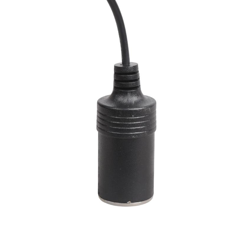 Зарядный адаптер USB на 12 В для автомобильного прикуривателя, 40 см, со светодиодными индикаторами, для портативных наружных электронных устройств