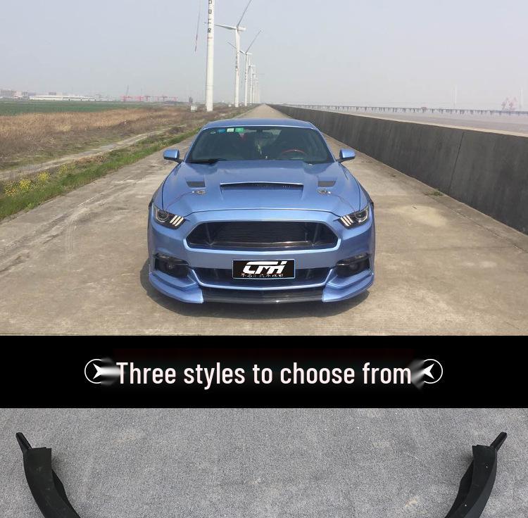 Suitable Carbon Fiber Front Lip Surround for 2015-2017 Ford Mustang Bumper