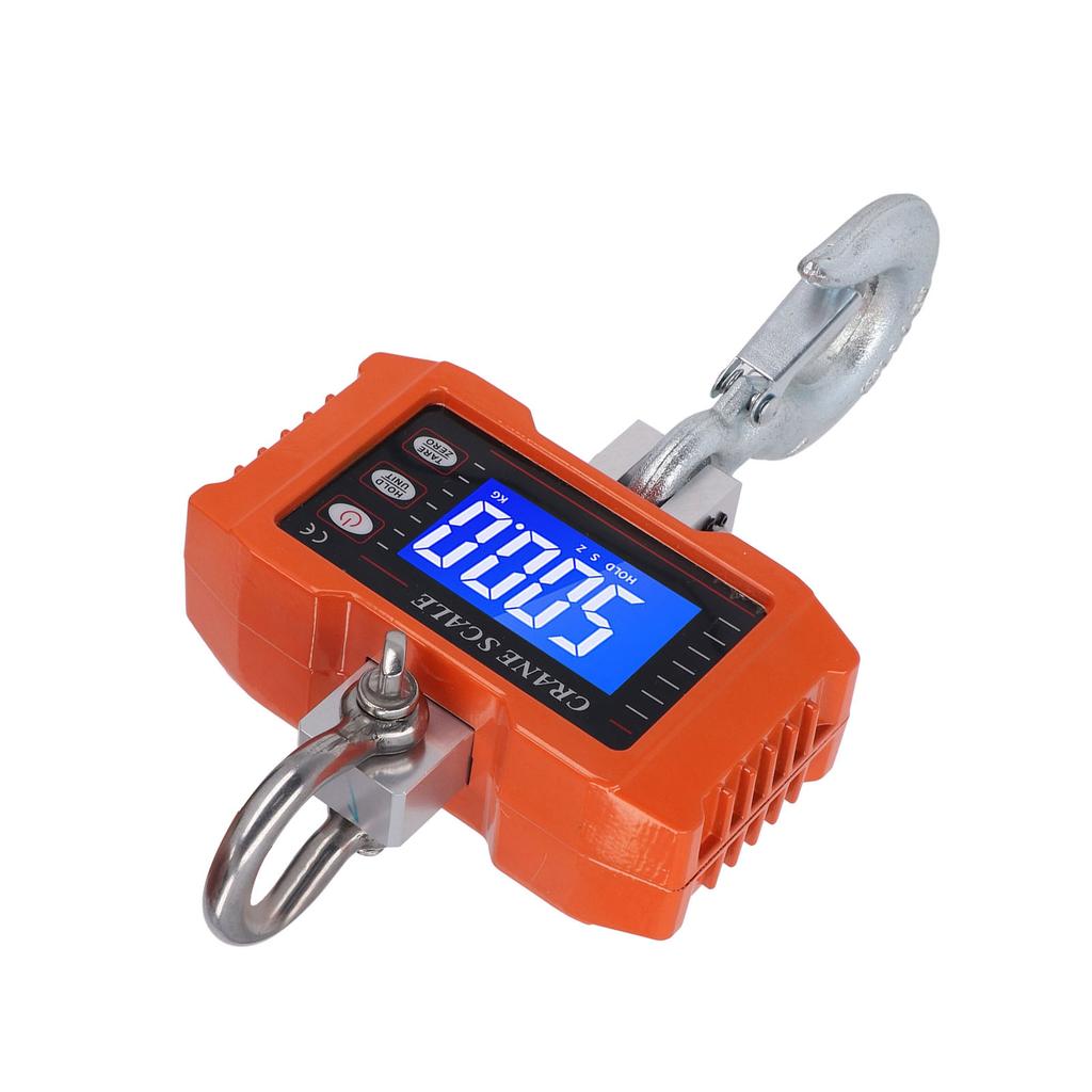 Hanging Scale Remote Control Digital Display 1000KG Range Weighing Tool for Warehouse