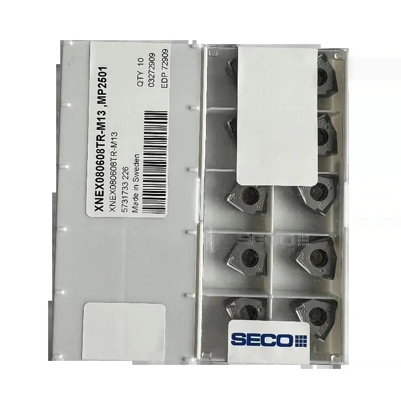 Seco / XNEX080608TR-M13, MP2501 /Original Genuine CNC Alloy Blade 10 PCS