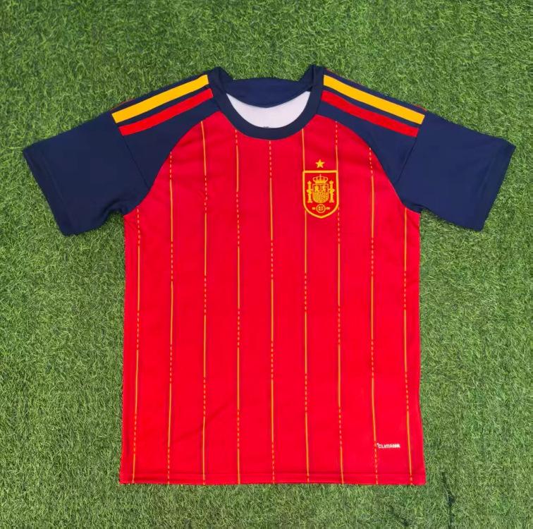 26-27 Season National Team Fan Version Short-sleeved Football Uniform Spain Argentina Germany Tunisia Jersey