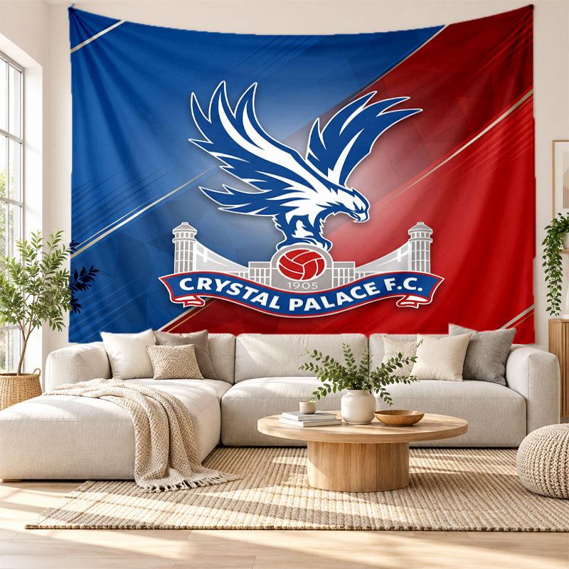 Crystal Palace Wall Tapestry, Soft Fabric Wall Hanging, Decorative Backdrop For Bedroom Home Wall Art