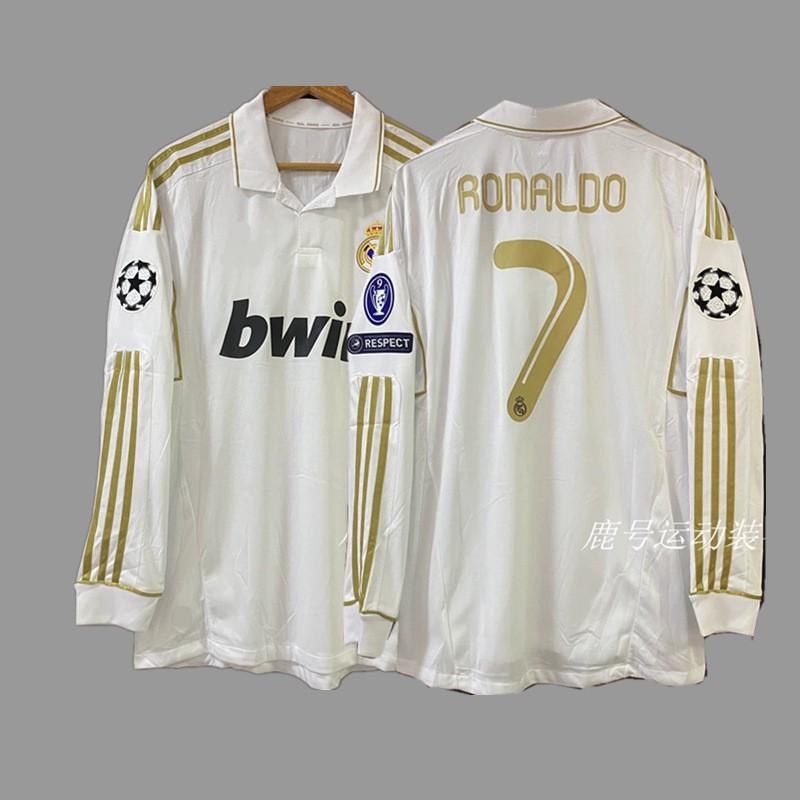 Retro Long Sleeve Football Jerseys Classic National Team Legends Beckham Zidane Kaka Ronaldo Cycling