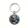 Owl Retro Cross-border Creative Keychain
