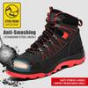 Men's New Safety Shoes Anti-smash and Anti-puncture Four Seasons High-top Safety Shoes