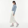 Rap Asymmetrical Pleated Long Skirt Aq1Ws263