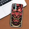 Японский чехол для телефона Oni Hannya Demon Mask для Xiaomi Redmi Note 10 9 8 11 Pro 10S 11T 11S 9S 8T 7 6 5 9A 9C 9T 8A 7A