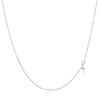 Platinum Chain Necklace Pt850 Spiga Cut Width Maximum 45cm Length Adjustable [Lara Christie] 0.8mm Approx. 3.35g Lc97-0070
