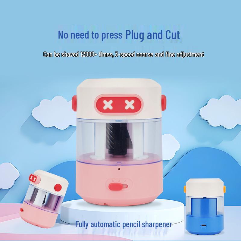 Electric Rotary Pencil Sharpener for Students and Artists