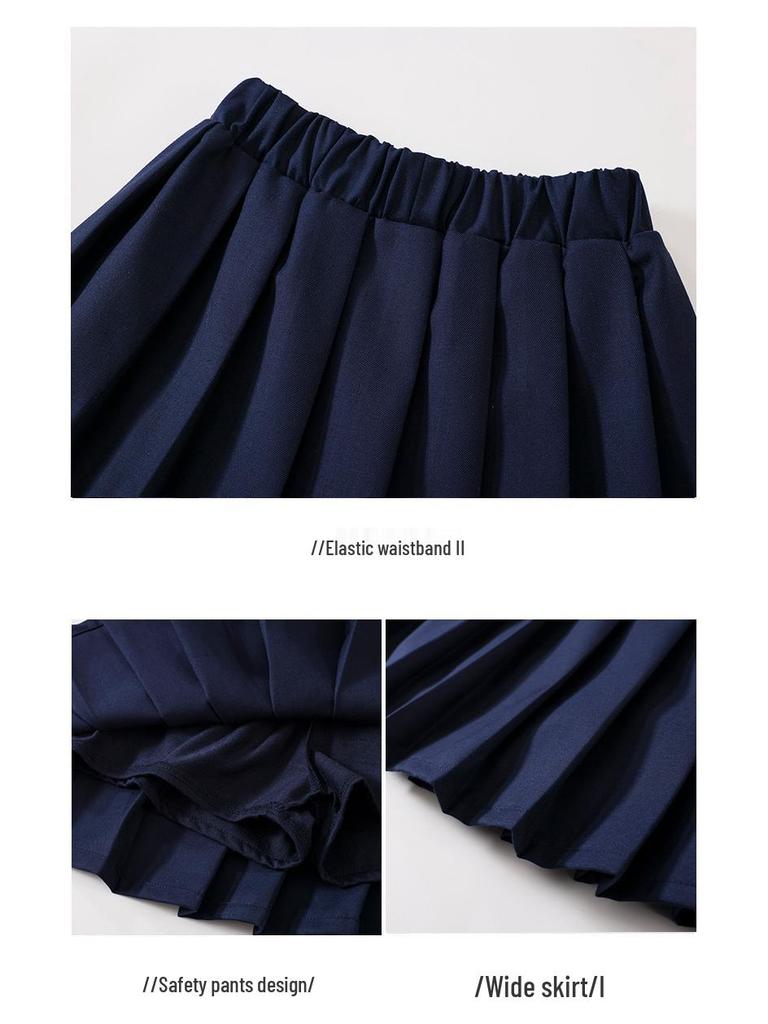 Детский школьный комплект из чистого хлопка для лета, весны и осени