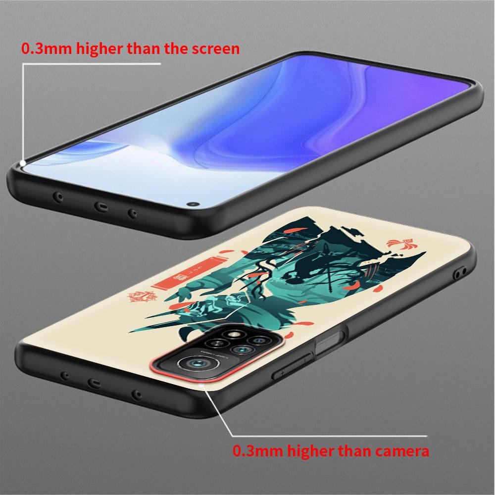 Чехол для Xiaomi Mi Poco X3 X4 NFC M3 Mi 11 11T 10 T 9T 12 9 10T Lite, силиконовый чехол на заднюю панель телефона, аниме Genshin Impact, милый чехол