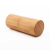 Smooth Bamboo Glasses Case Column Shape Eyewear Case Retro Wooden Sunglasses Box  Home Storage