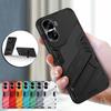 Punk Armor Shockproof Back Case For Huawei Mate 60 20 30 40 P50 Hidden Stand Hard Full Protection Back Cover For Huawei Honor 90 X50 Nova11 Magic3