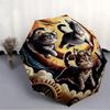 1pc Cats Automatic Opening/Closing Umbrella with Operation & Windproof Canopy - Folding Design, Holiday Gift yy260225123