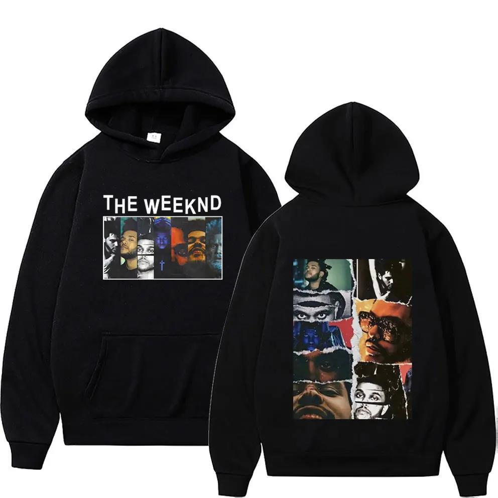 Ретро Худи The Weeknd Графическое After Hours Til Dawn Оверсайз