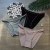 Женские простые буквенные тонкие сексуальные модальные трусики с низкой посадкой, дышащие антибактериальные трусики