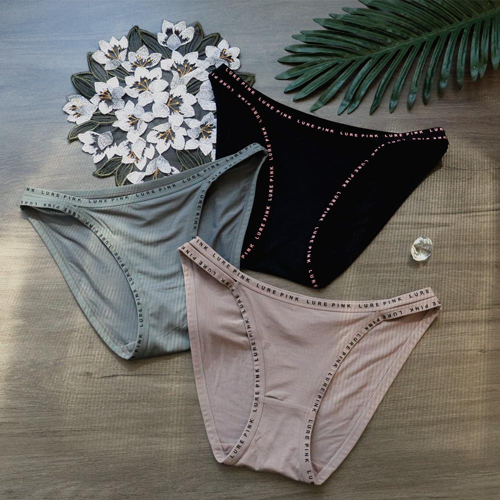 Женские простые буквенные тонкие сексуальные модальные трусики с низкой посадкой, дышащие антибактериальные трусики
