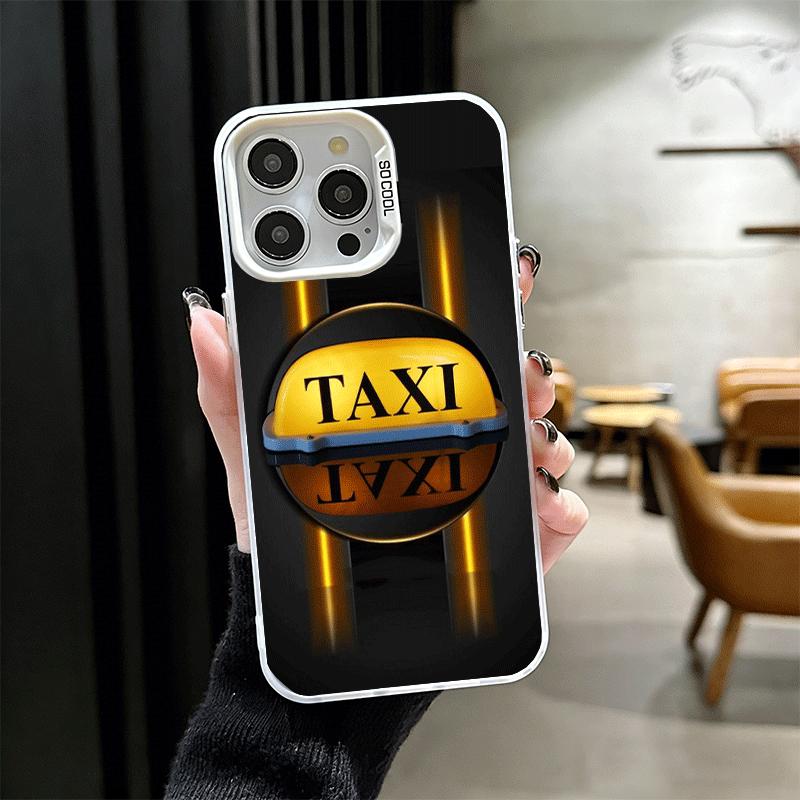 NYC Yellow Taxi Cabs Shockproof Phone Case for iPhone 17 Air 16 16E 15 Pro Max 14 Plus 13 Mini 12 Back Cover Anti Fall Fundas