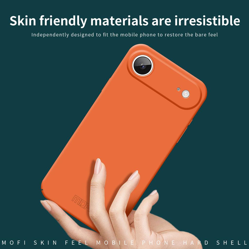 For iPhone Air Phone Case MOFI JK Qin Series Skin-Touch Matte Anti-fingerprint Back Cover