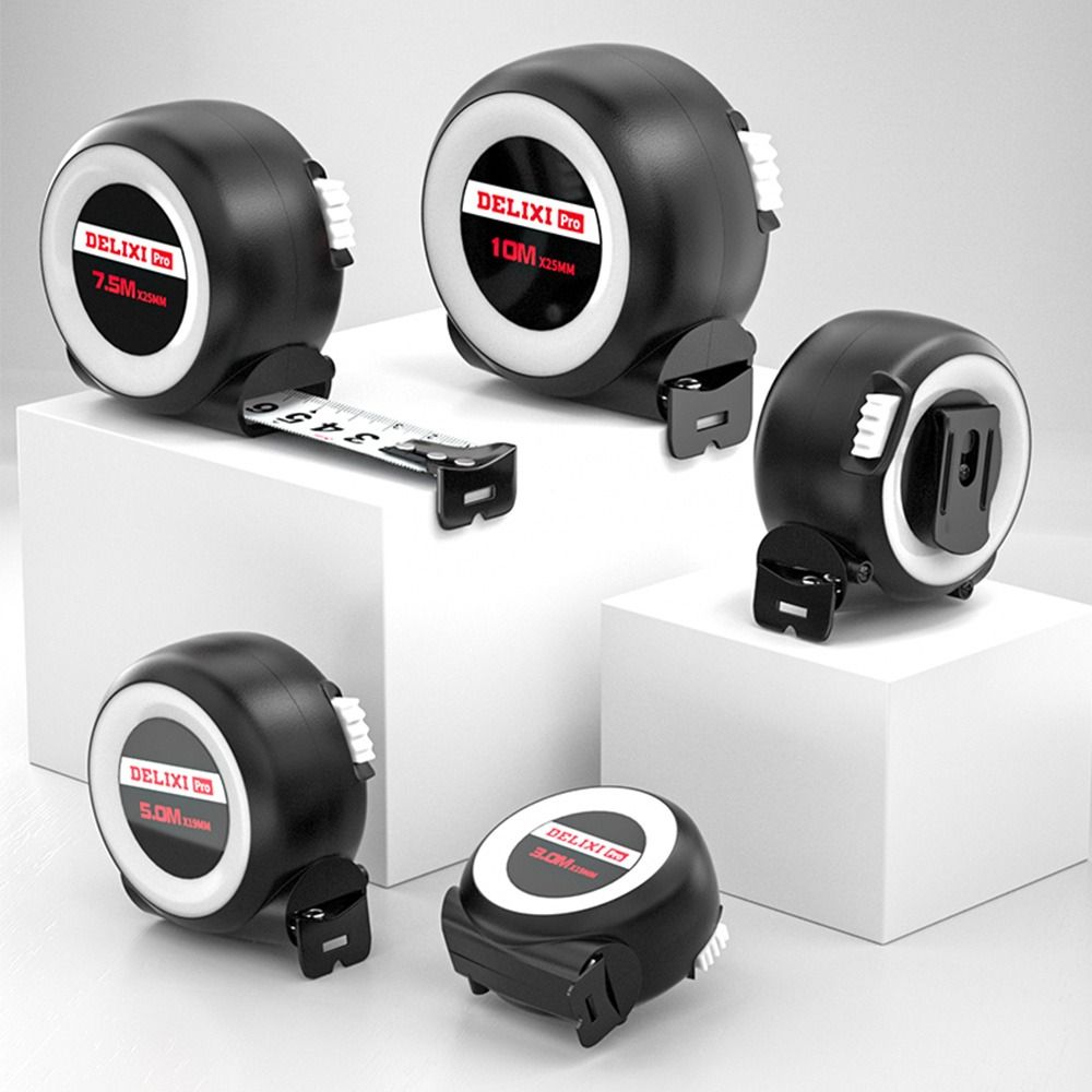 Высокоточная износостойкая утолщенная 3/5/7.5/10м измерительная стальная рулетка