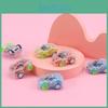 Mini Inertial Simulation Transparent Graffiti Car Model Children Toy Play For