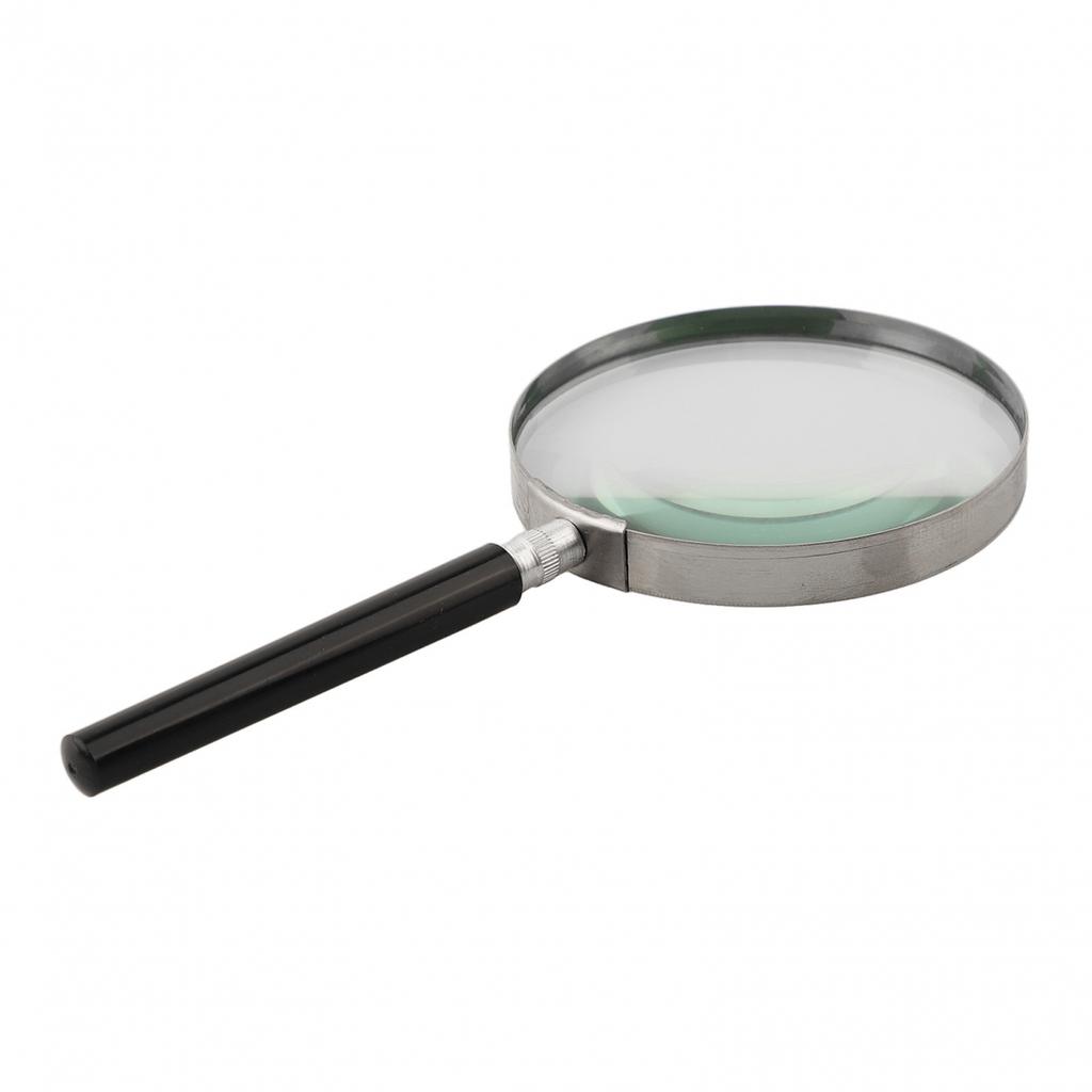 100mm Lens 5X Magnification Handheld Magnifier Magnifying Glass