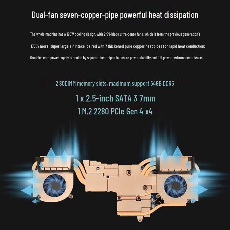 Игровой ноутбук Shenzhou War God Z8D6 с RTX 4060 (Китайская версия)