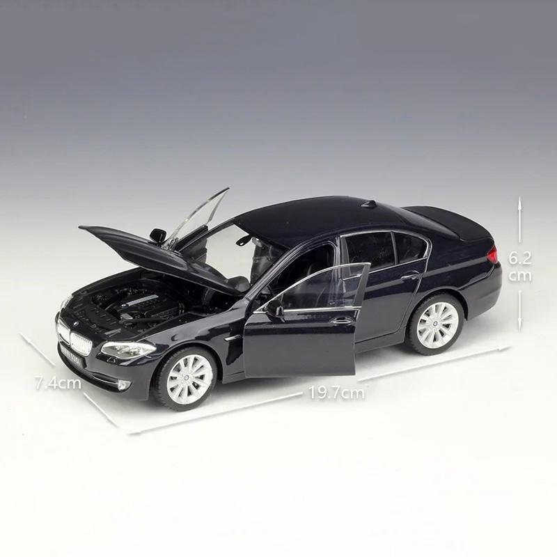 Welly 1/24 BMW 535i Металлическая Масштабная Модель Автомобиля Литье под Давлением Металл Статическая Миниатюрная Модель Коллекция Машинок Детская Игрушечная Машинка Транспортные Средства Подарки